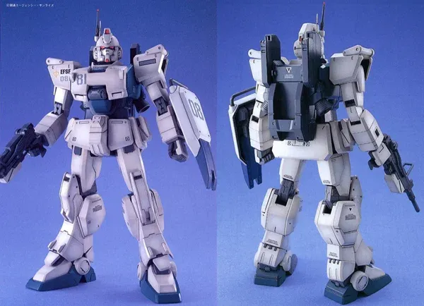 GUNDAM - Model Kit - Master Grade - RX-79 Gundam EZ8 - 18CM